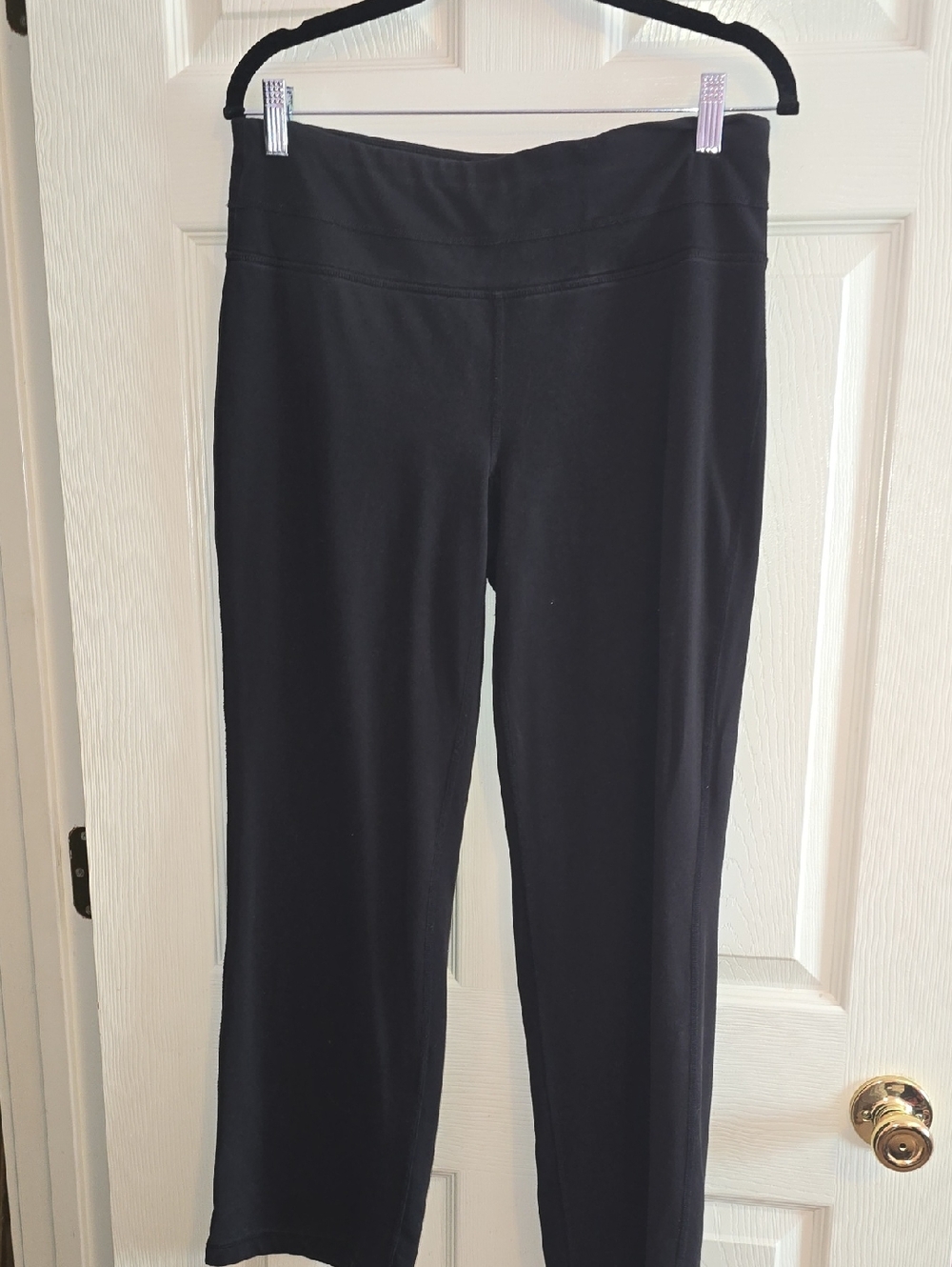 Ideology Black Wide-Leg Ponte‎ Pants
